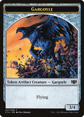 Gargoyle // Elf Warrior Double-Sided Token [Commander 2014 Tokens] | Boutique FDB TCG