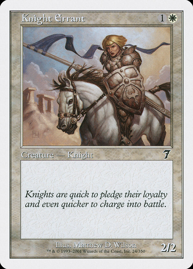 Knight Errant [Seventh Edition] | Boutique FDB TCG