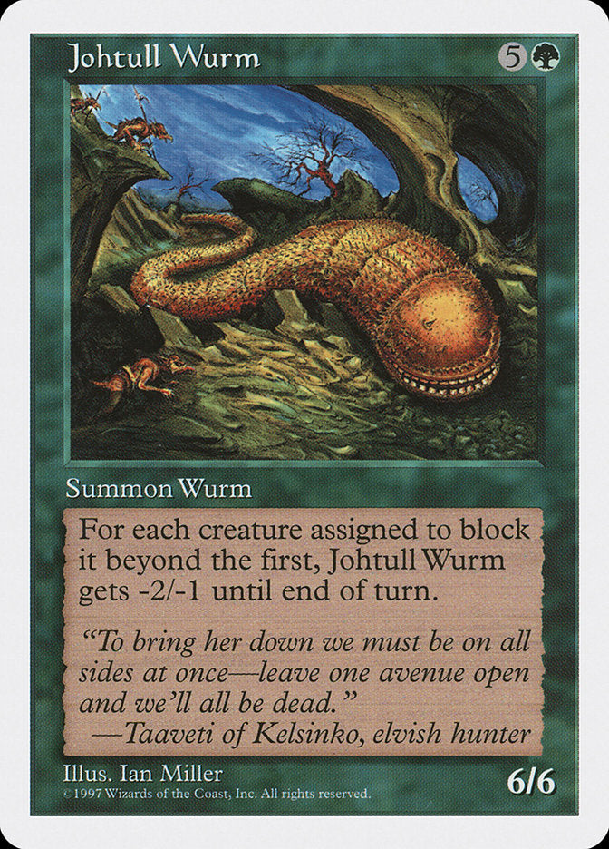 Johtull Wurm [Fifth Edition] | Boutique FDB TCG