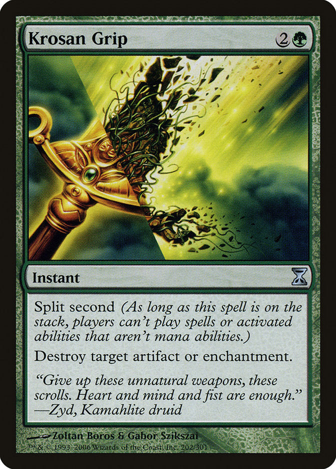 Krosan Grip [Time Spiral] | Boutique FDB TCG