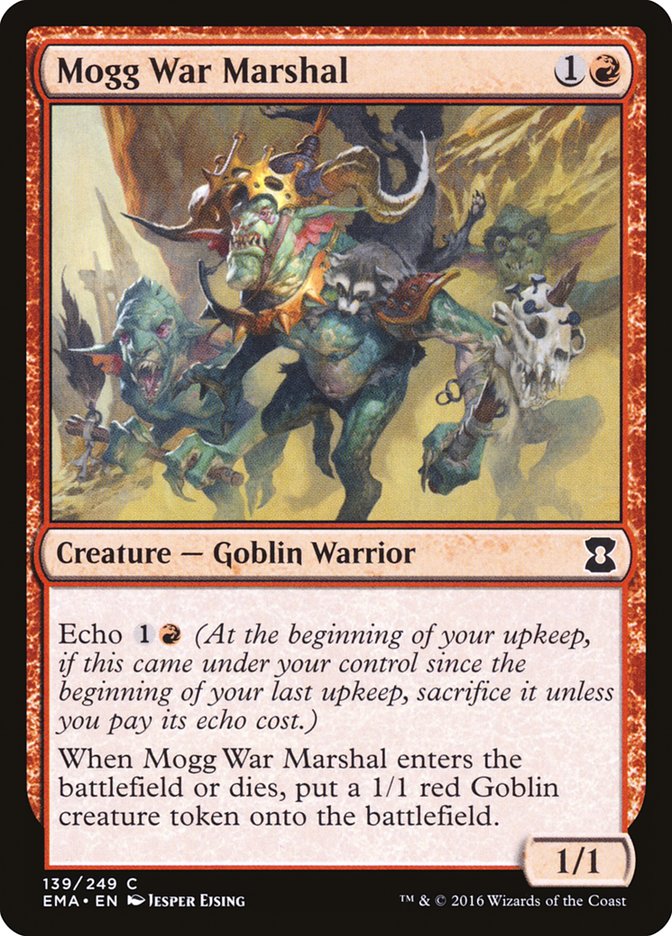 Mogg War Marshal [Eternal Masters] | Boutique FDB TCG