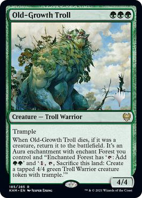 Old-Growth Troll (Promo Pack) [Kaldheim Promos] | Boutique FDB TCG