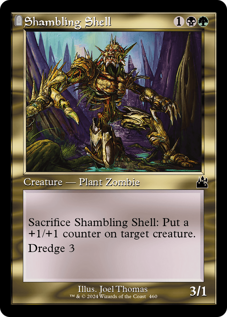 Shambling Shell (Retro Frame) [Ravnica Remastered] | Boutique FDB TCG