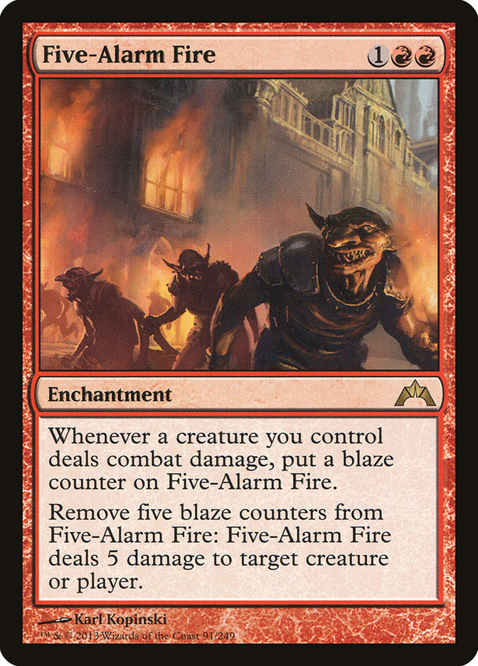 Five-Alarm Fire [Gatecrash] | Boutique FDB TCG