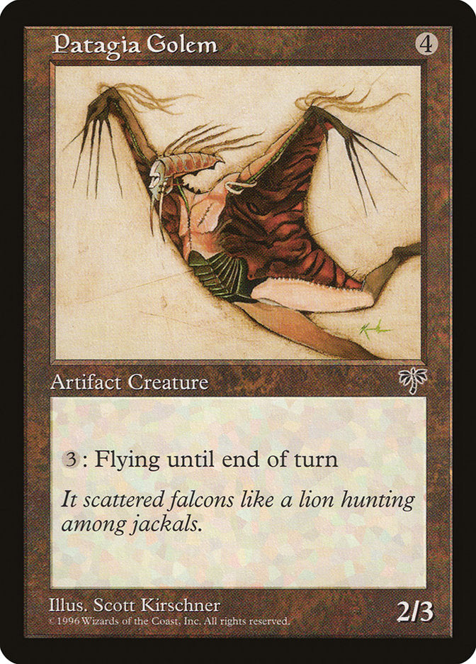 Patagia Golem [Mirage] | Boutique FDB TCG