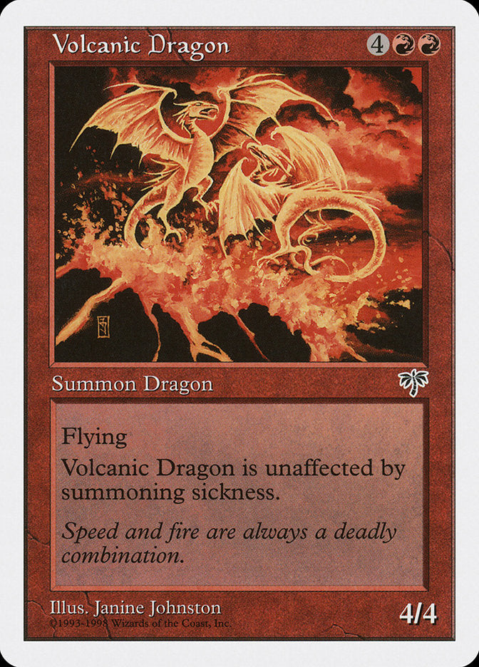 Volcanic Dragon [Anthologies] | Boutique FDB TCG