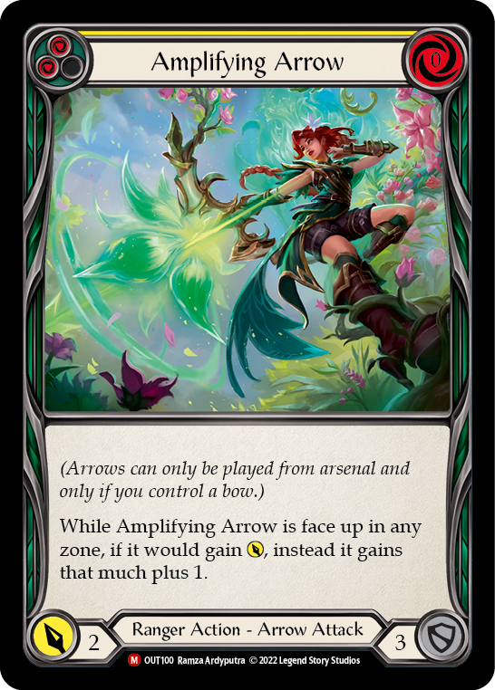 Amplifying Arrow [OUT100] (Outsiders) | Boutique FDB TCG