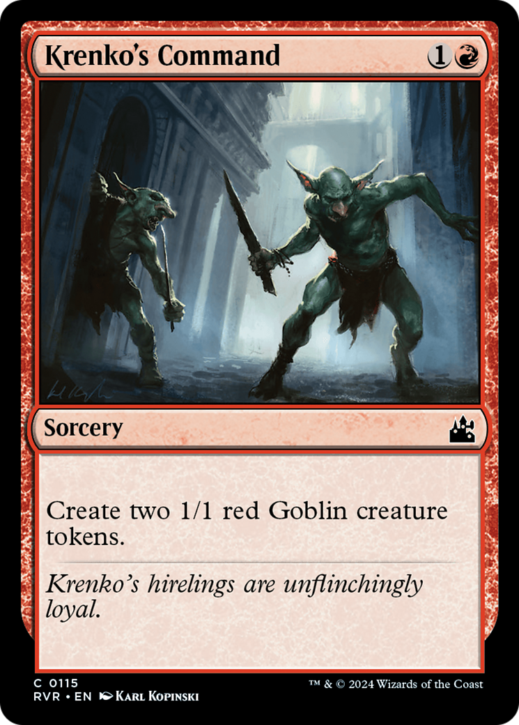 Krenko's Command [Ravnica Remastered] | Boutique FDB TCG