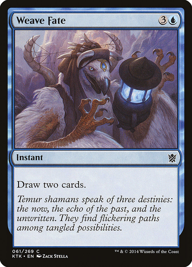 Weave Fate [Khans of Tarkir] | Boutique FDB TCG