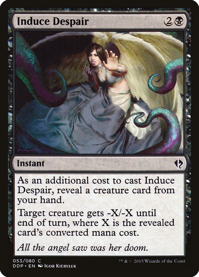 Induce Despair [Duel Decks: Zendikar vs. Eldrazi] | Boutique FDB TCG