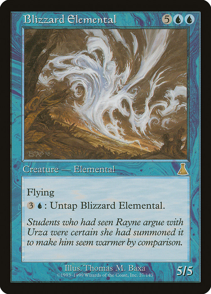 Blizzard Elemental [Urza's Destiny] | Boutique FDB TCG