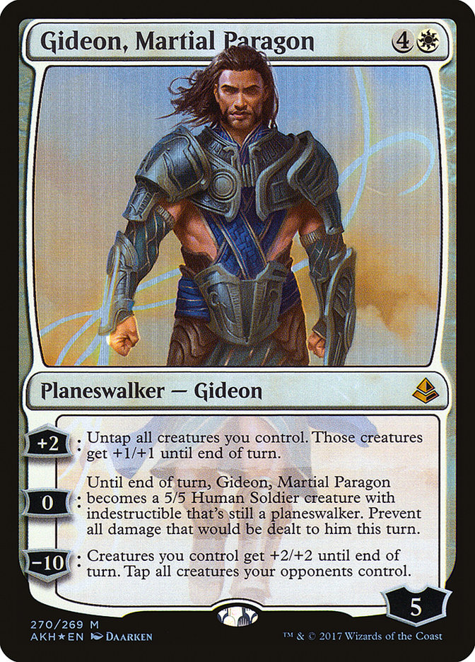 Gideon, Martial Paragon [Amonkhet] | Boutique FDB TCG