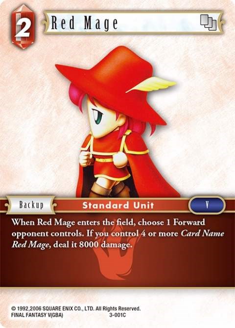 Red Mage [Opus III] | Boutique FDB TCG