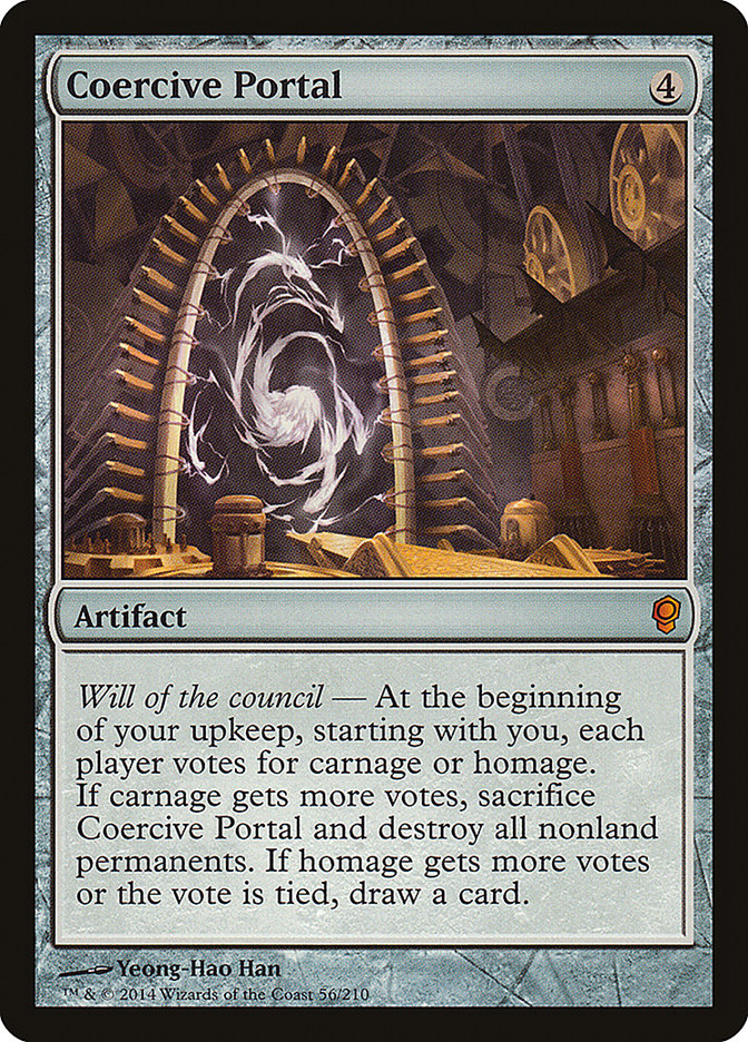 Coercive Portal [Conspiracy] | Boutique FDB TCG