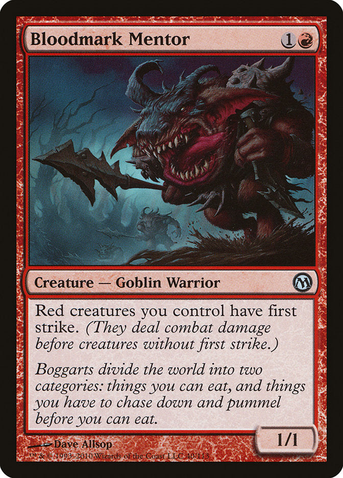 Bloodmark Mentor [Duels of the Planeswalkers] | Boutique FDB TCG