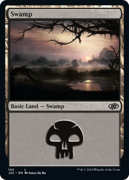 Swamp (105) [Jumpstart 2022] | Boutique FDB TCG