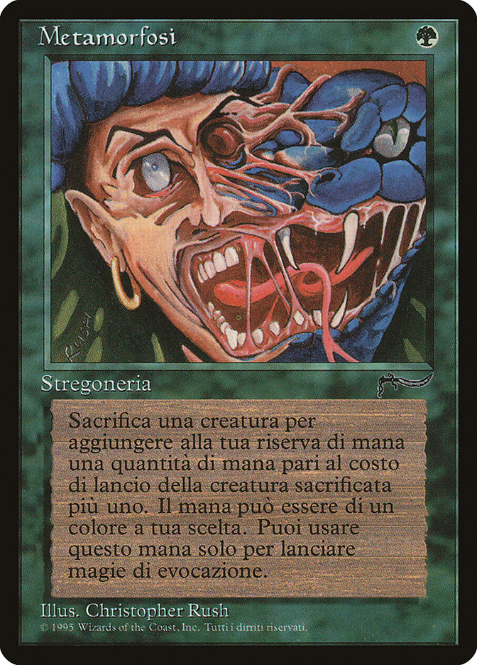 Metamorphosis (Italian) - "Metamorfosi" [Rinascimento] | Boutique FDB TCG