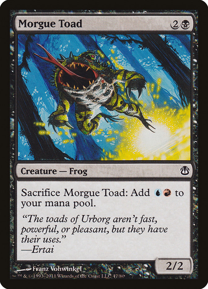 Morgue Toad [Duel Decks: Ajani vs. Nicol Bolas] | Boutique FDB TCG