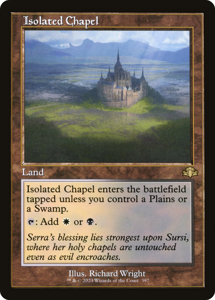 Isolated Chapel (Retro) [Dominaria Remastered] | Boutique FDB TCG