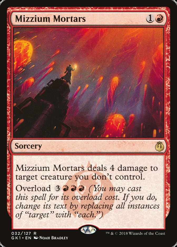 Mizzium Mortars [Guilds of Ravnica Guild Kit] | Boutique FDB TCG