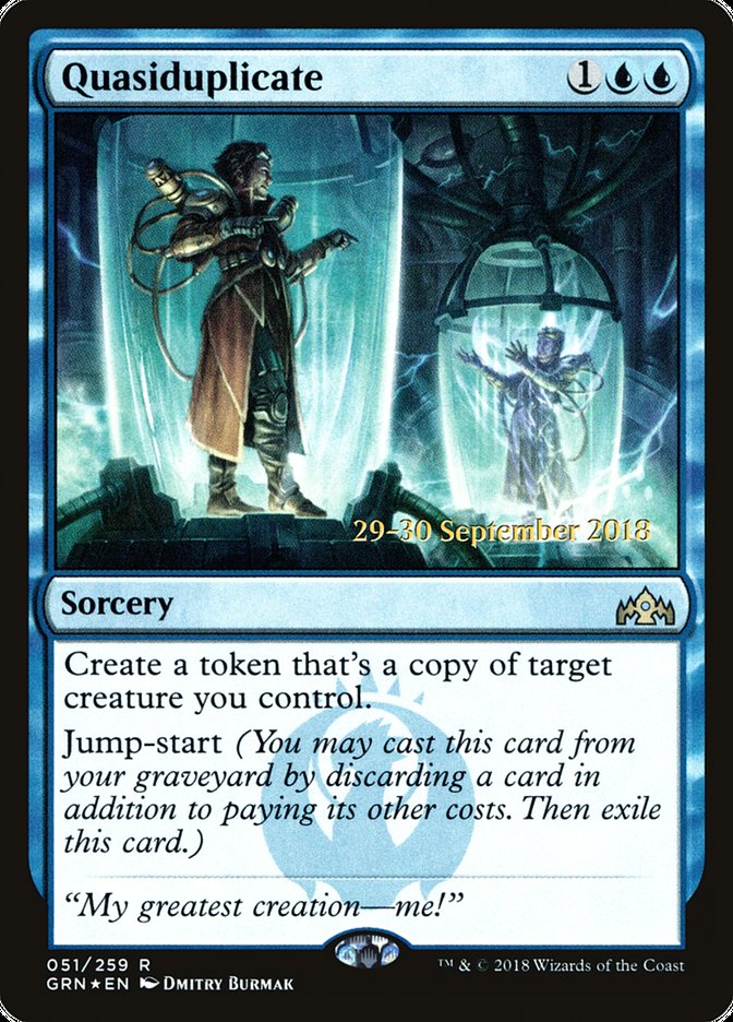 Quasiduplicate [Guilds of Ravnica Prerelease Promos] | Boutique FDB TCG