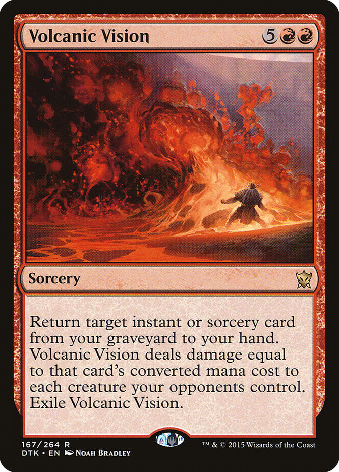 Volcanic Vision [Dragons of Tarkir] | Boutique FDB TCG