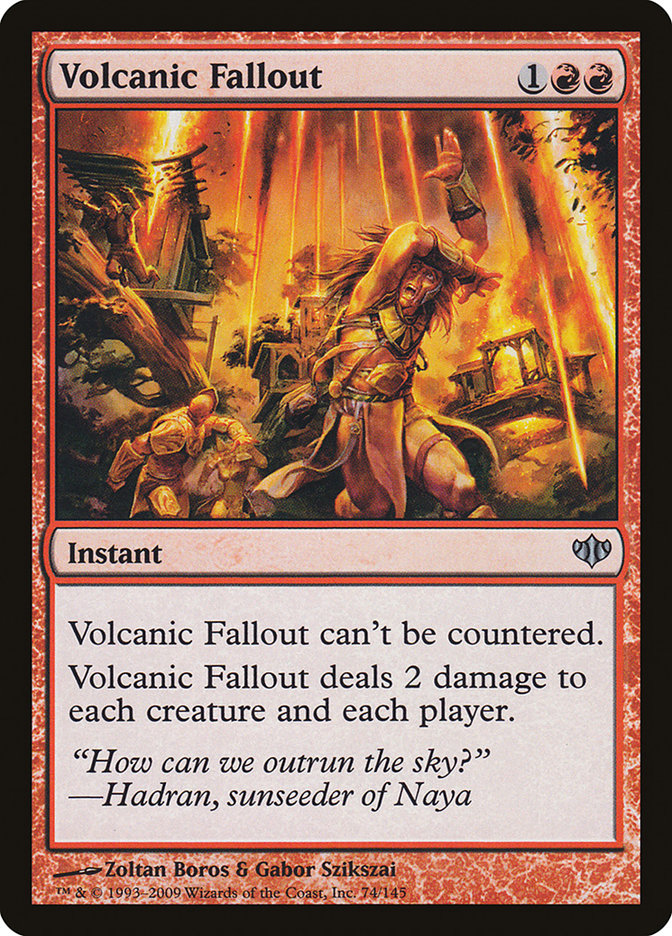 Volcanic Fallout [Conflux] | Boutique FDB TCG