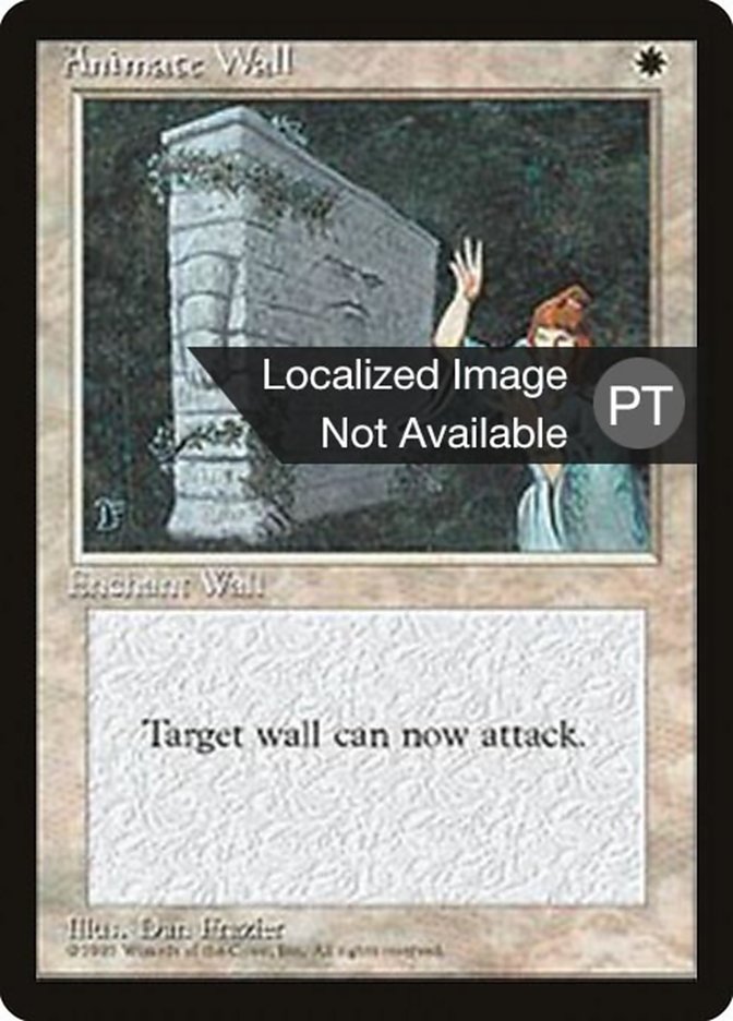 Animate Wall [Fourth Edition (Foreign Black Border)] | Boutique FDB TCG