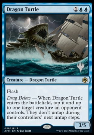 Dragon Turtle (Promo Pack) [Dungeons & Dragons: Adventures in the Forgotten Realms Promos] | Boutique FDB TCG