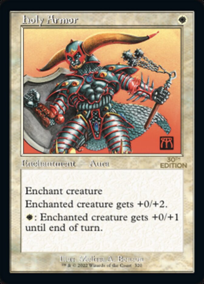 Holy Armor (Retro) [30th Anniversary Edition] | Boutique FDB TCG