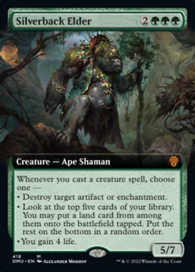 Silverback Elder (Extended Art) [Dominaria United] | Boutique FDB TCG