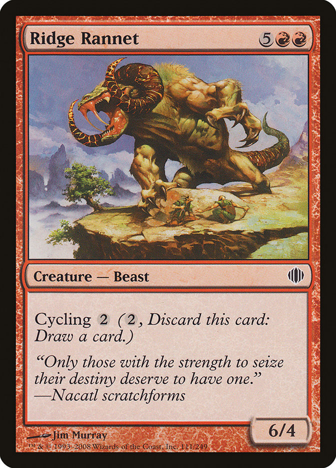 Ridge Rannet [Shards of Alara] | Boutique FDB TCG