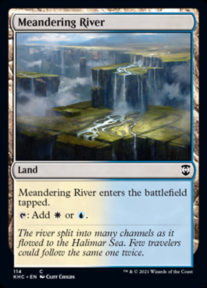 Meandering River [Kaldheim Commander] | Boutique FDB TCG