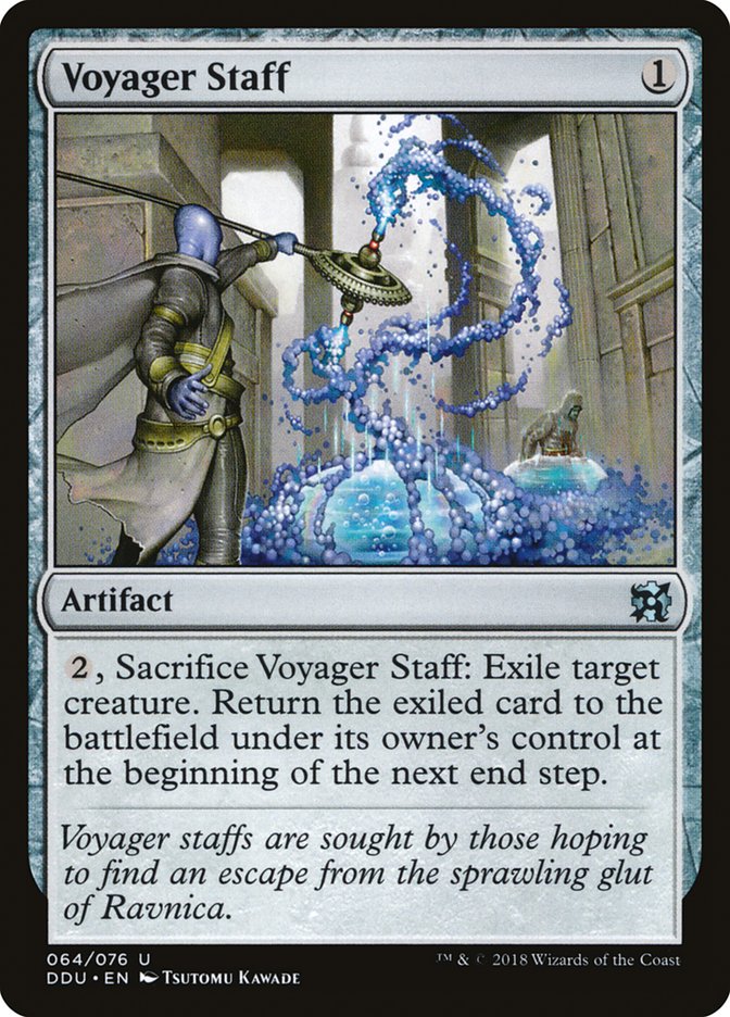 Voyager Staff [Duel Decks: Elves vs. Inventors] | Boutique FDB TCG