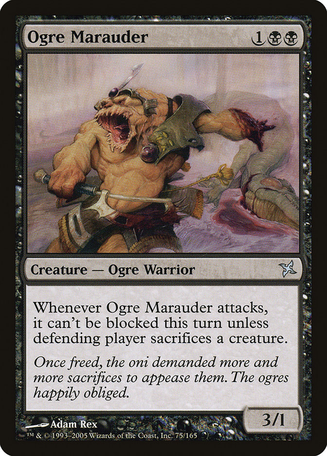 Ogre Marauder [Betrayers of Kamigawa] | Boutique FDB TCG