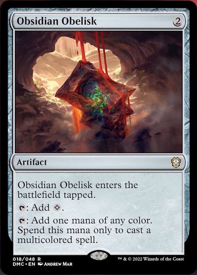 Obsidian Obelisk [Dominaria United Commander] | Boutique FDB TCG