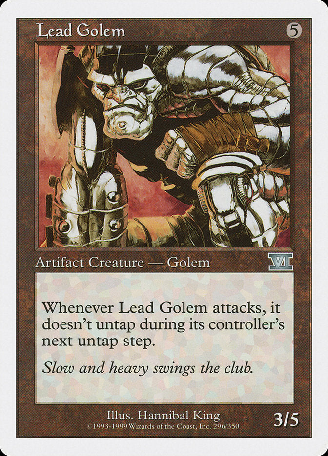 Lead Golem [Classic Sixth Edition] | Boutique FDB TCG