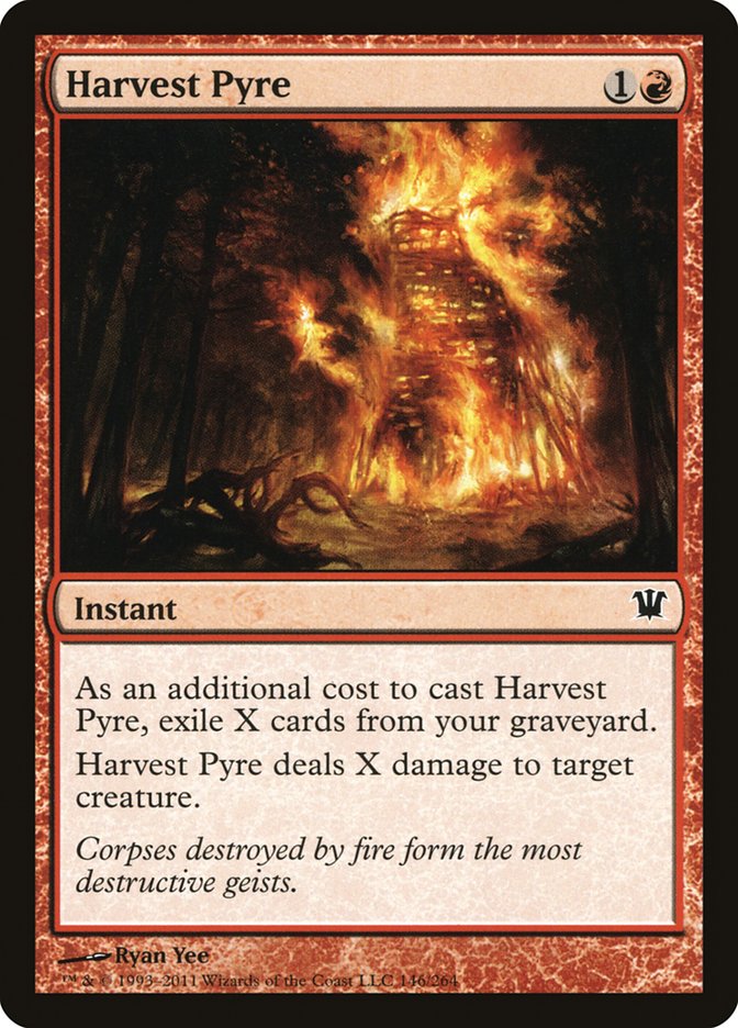 Harvest Pyre [Innistrad] | Boutique FDB TCG