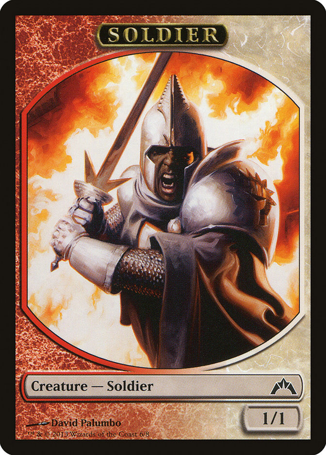 Soldier Token [Gatecrash Tokens] | Boutique FDB TCG