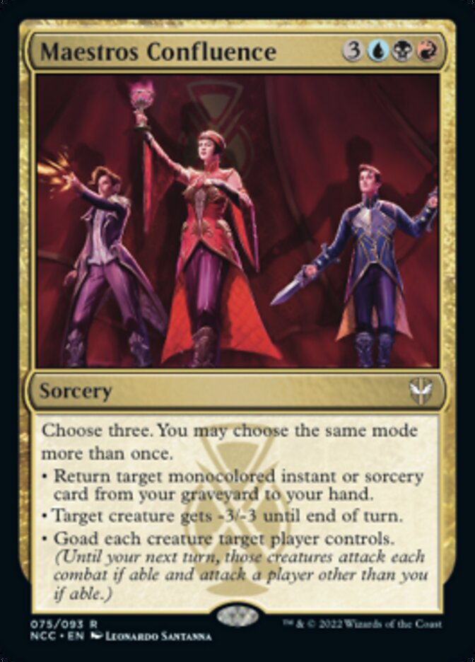 Maestros Confluence [Streets of New Capenna Commander] | Boutique FDB TCG