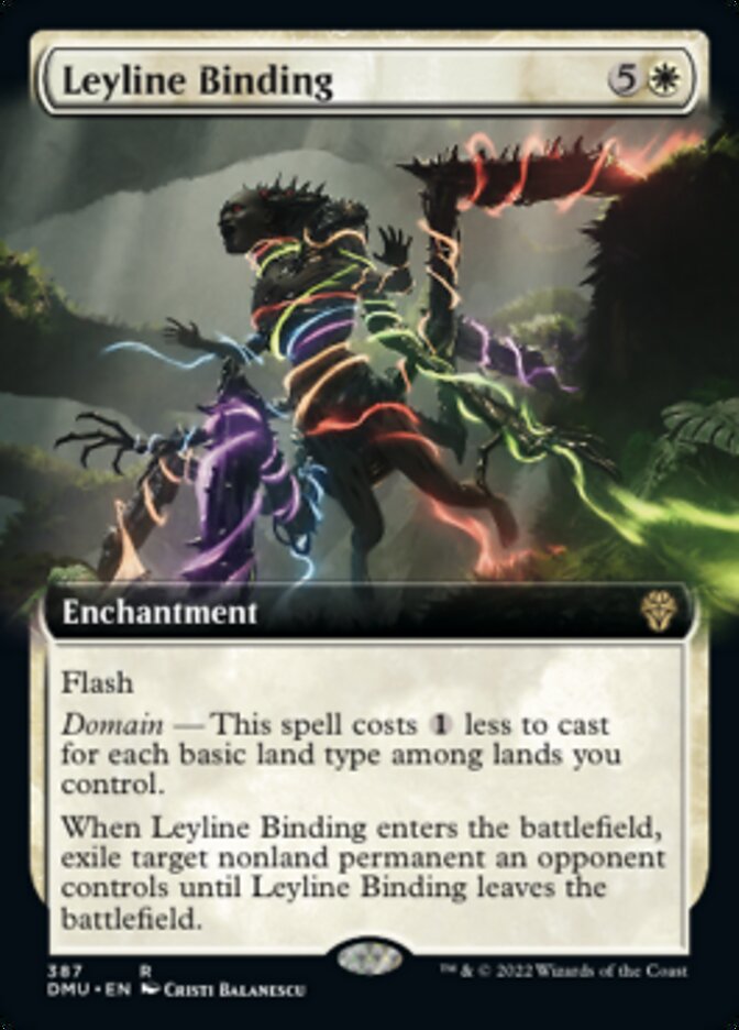 Leyline Binding (Extended Art) [Dominaria United] | Boutique FDB TCG