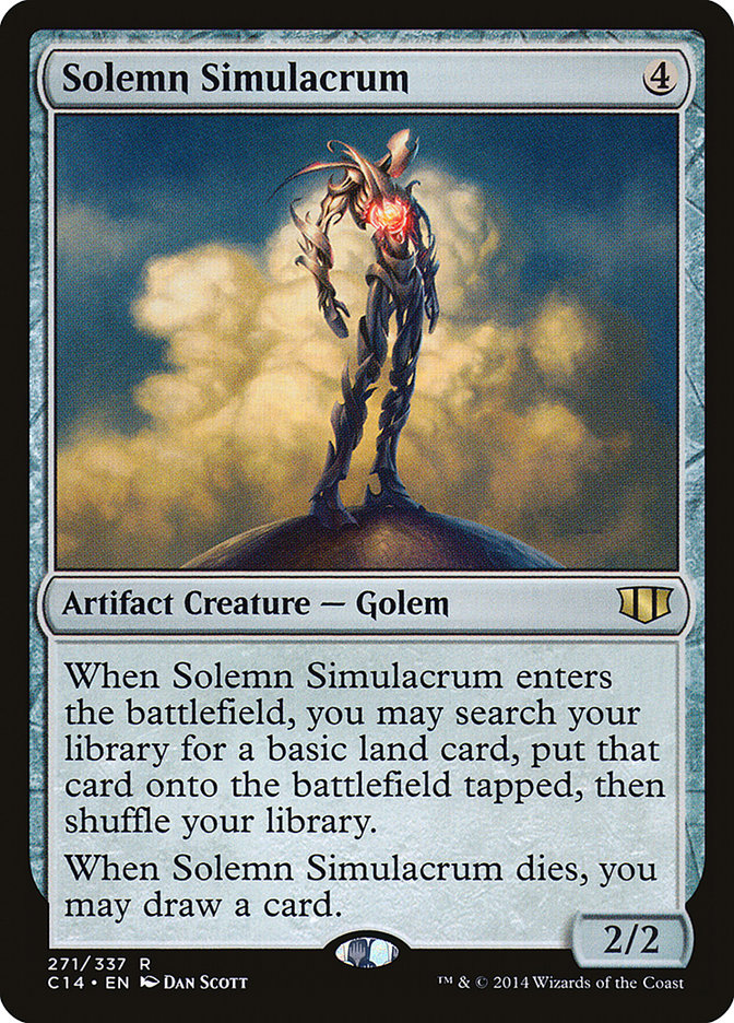 Solemn Simulacrum [Commander 2014] | Boutique FDB TCG