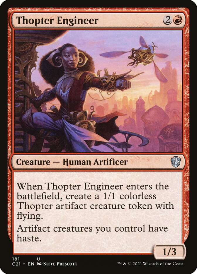 Thopter Engineer [Commander 2021] | Boutique FDB TCG