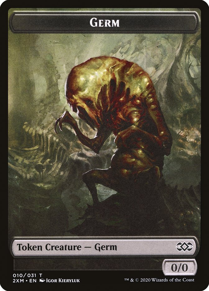 Eldrazi Spawn // Germ Double-Sided Token [Double Masters Tokens] | Boutique FDB TCG