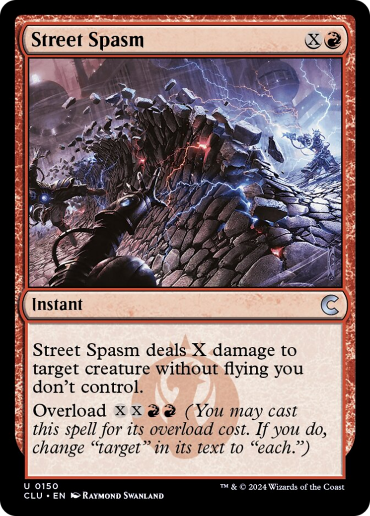 Street Spasm [Ravnica: Clue Edition] | Boutique FDB TCG