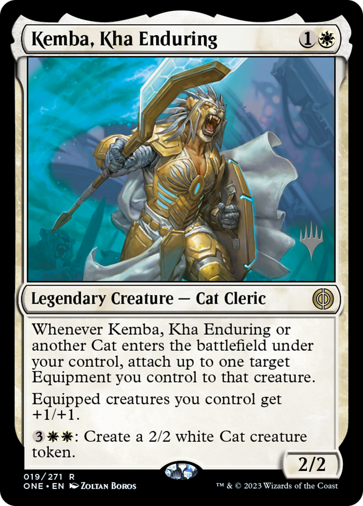Kemba, Kha Enduring (Promo Pack) [Phyrexia: All Will Be One Promos] | Boutique FDB TCG
