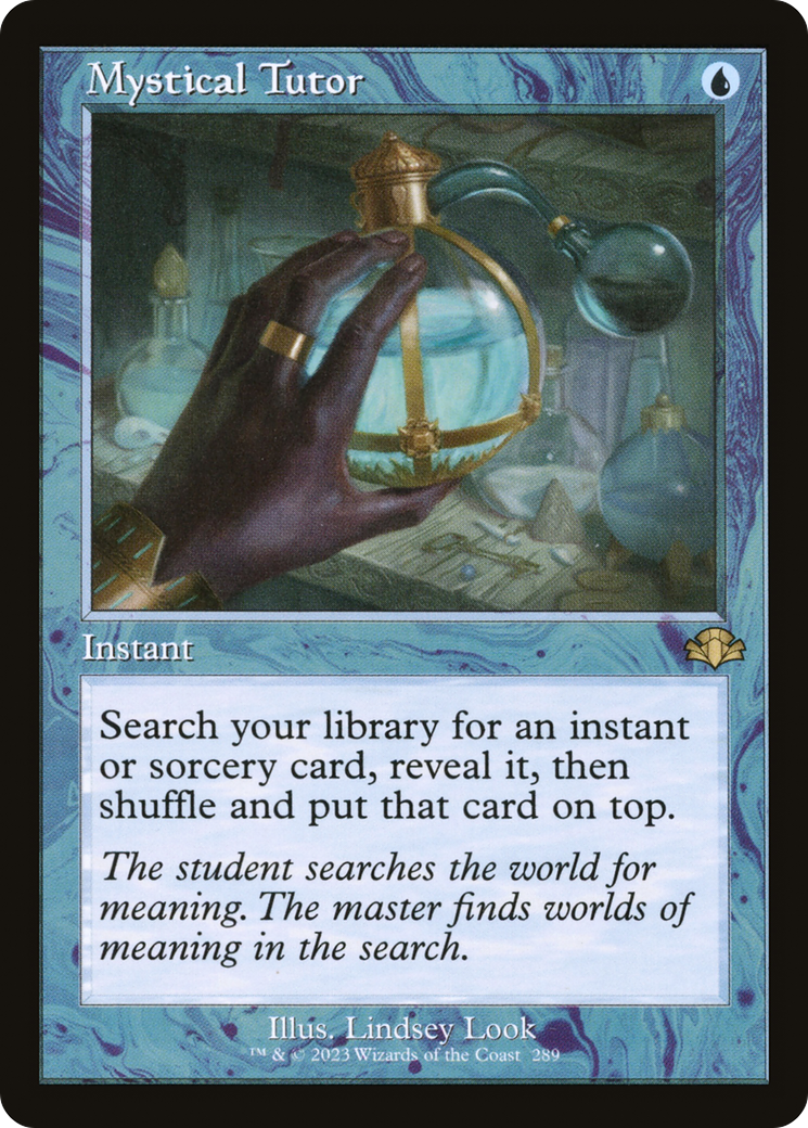 Mystical Tutor (Retro) [Dominaria Remastered] | Boutique FDB TCG
