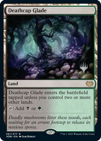 Deathcap Glade (Promo Pack) [Innistrad: Crimson Vow Promos] | Boutique FDB TCG