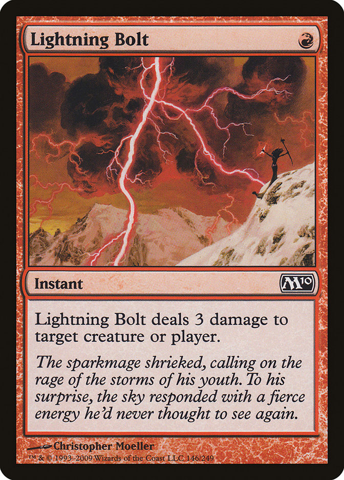 Lightning Bolt [Magic 2010] | Boutique FDB TCG