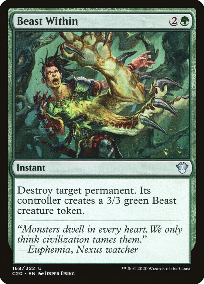 Beast Within [Commander 2020] | Boutique FDB TCG